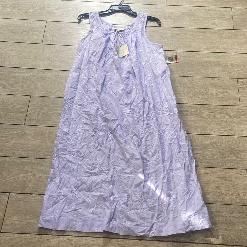 Charter Club Lilac Sleeveless Nightgown